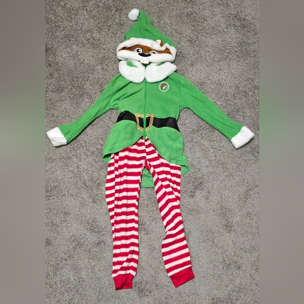 Buc-ee's Elf Onesie youth XS/S